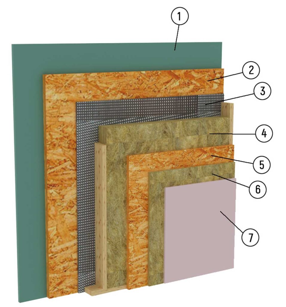 Наружная несущая панель