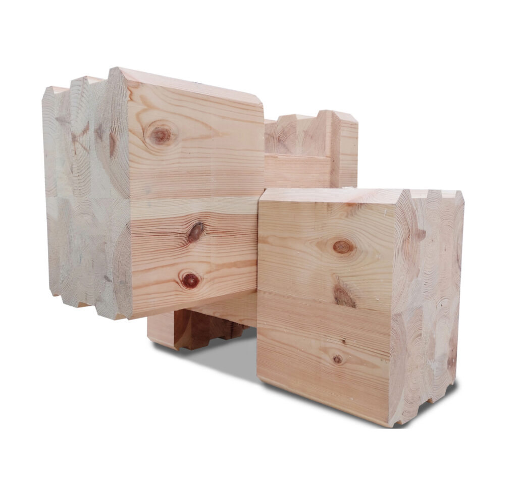 Переруб из клееного бруса