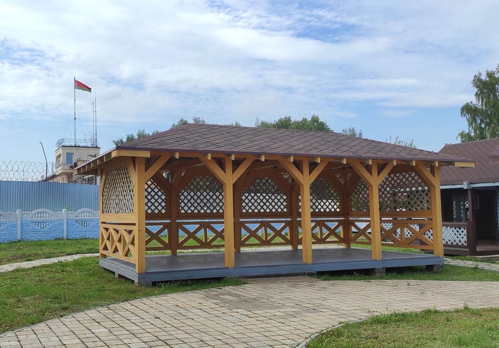 Проект беседки на предприятии